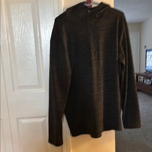 RBX Black Zip Up Sweater Cozy Knit Design